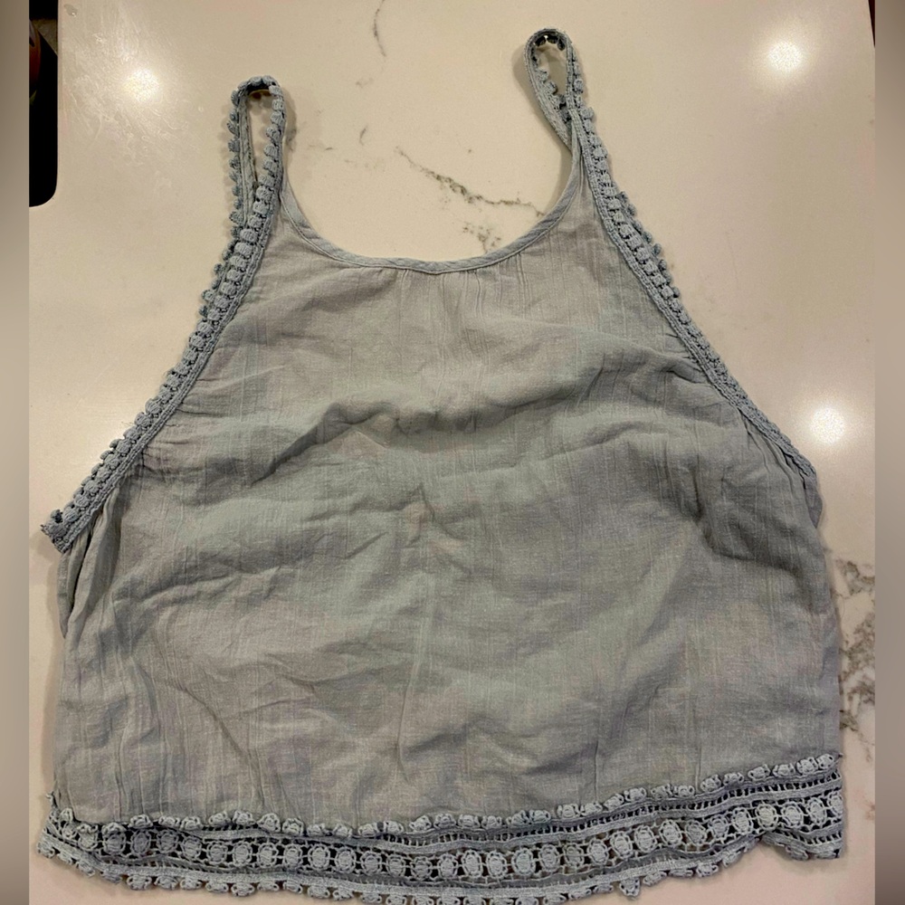 Golden by TNA flowy cotton low back tank top